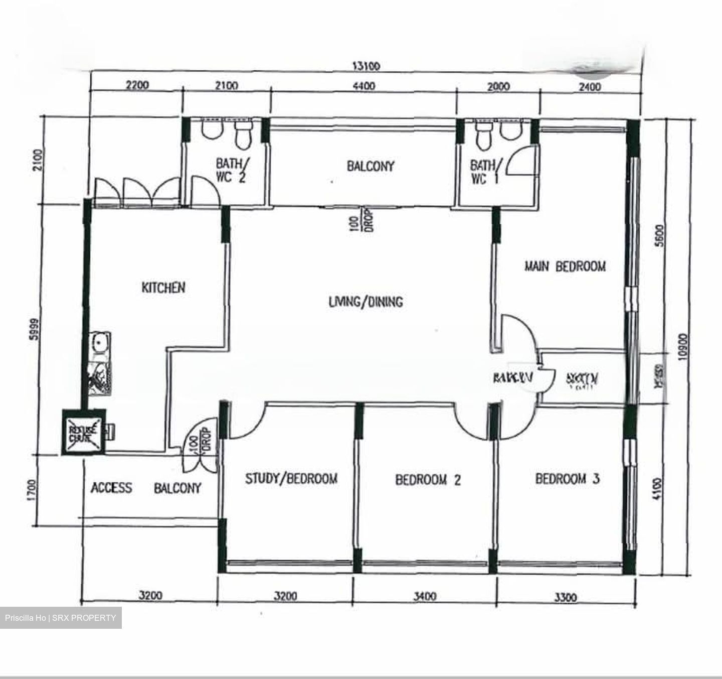 Blk 414 Pandan Gardens (Jurong East), HDB 3 Rooms #602923701